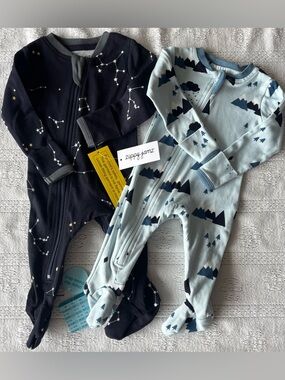ZippyJamz 0–3M | Quick Diaper Zip Sleeper Bundle